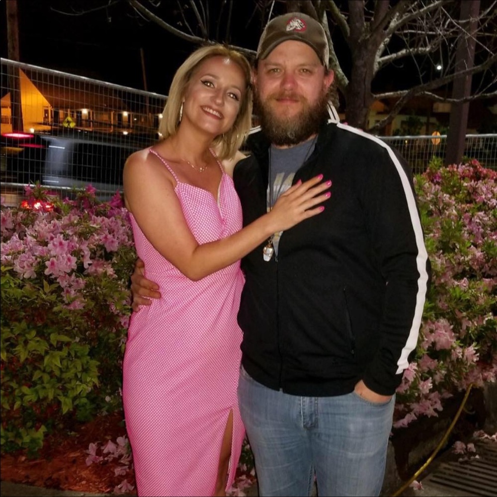 Pink cocktail dress